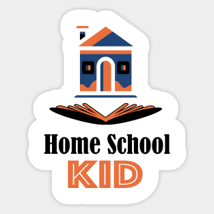 Home School Kid Shirt Sticker